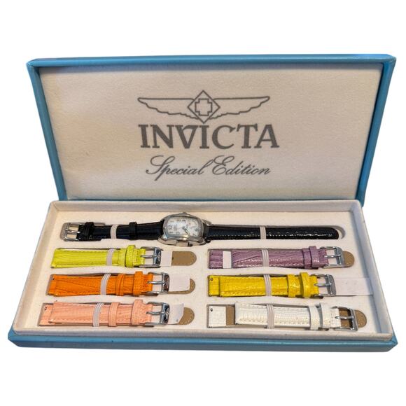 NEW Invicta Lupah Special Edition Tritnite Night Glow Womens Watch Set - Picture 3 of 6